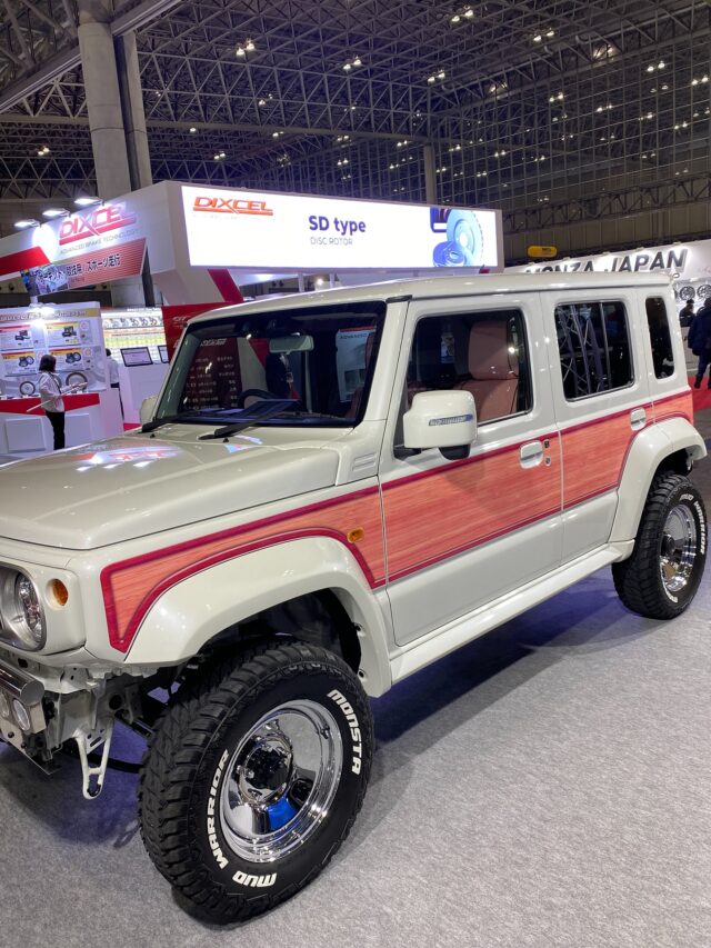 beyond.japan

キラキラ⭐️
ジムニーノマド😊

次は、大阪オートメッセ‼️

#東京オートサロン
#大阪オートメッセ

#jimnynomade 
#ジムニーノマド 
#jc74 #jc74w