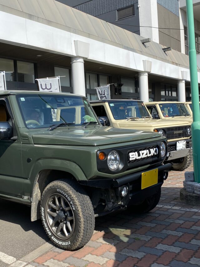 beyondスタッフです♪

イベントに参加して頂き
ありがとうございました😊

本日は、ジャングルグリーンを3台😆
次回参加もお待ちしてます♪

#beyondへ行こうツアー 
#beyond
#ジャングルグリーン 
#jimny #jimnysierra