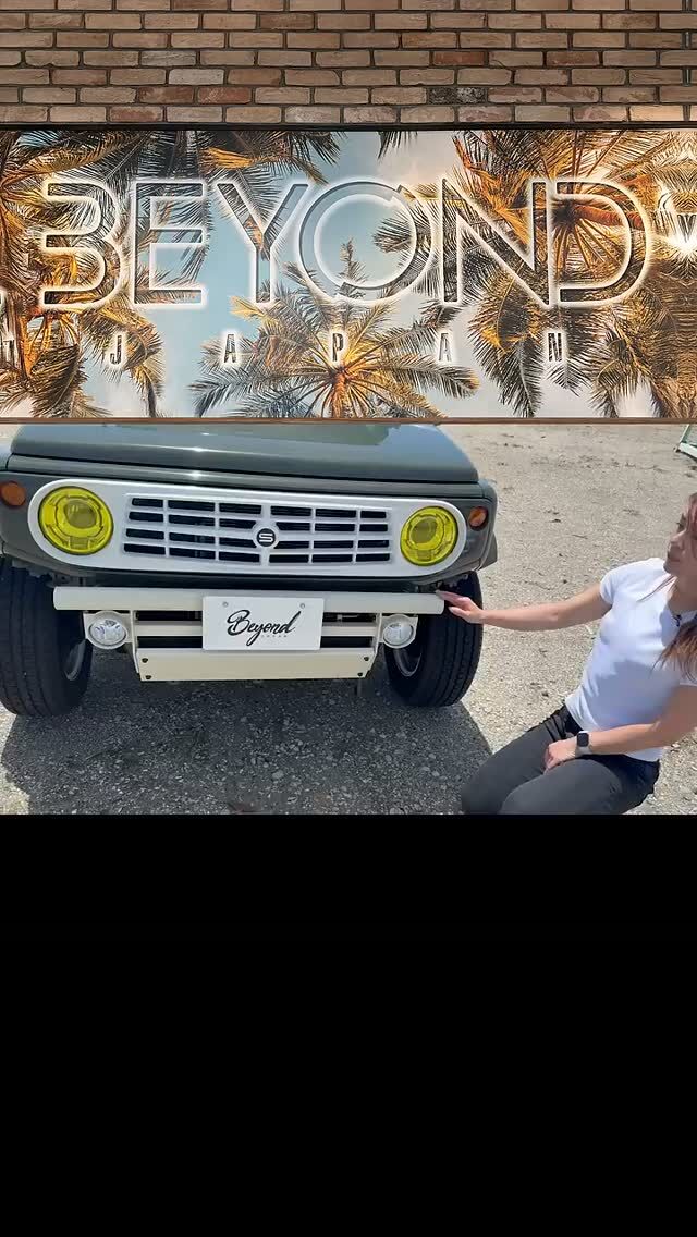 BEYOND JAPAN公式🚗✨
▶ 公式サイト
https://beyond-jpn.com/
▶ 公式オンラインショップ
https://shop.beyond-jpn.com/
#jimny #jb64 #jb74 #jimnycustom #jimny4x4