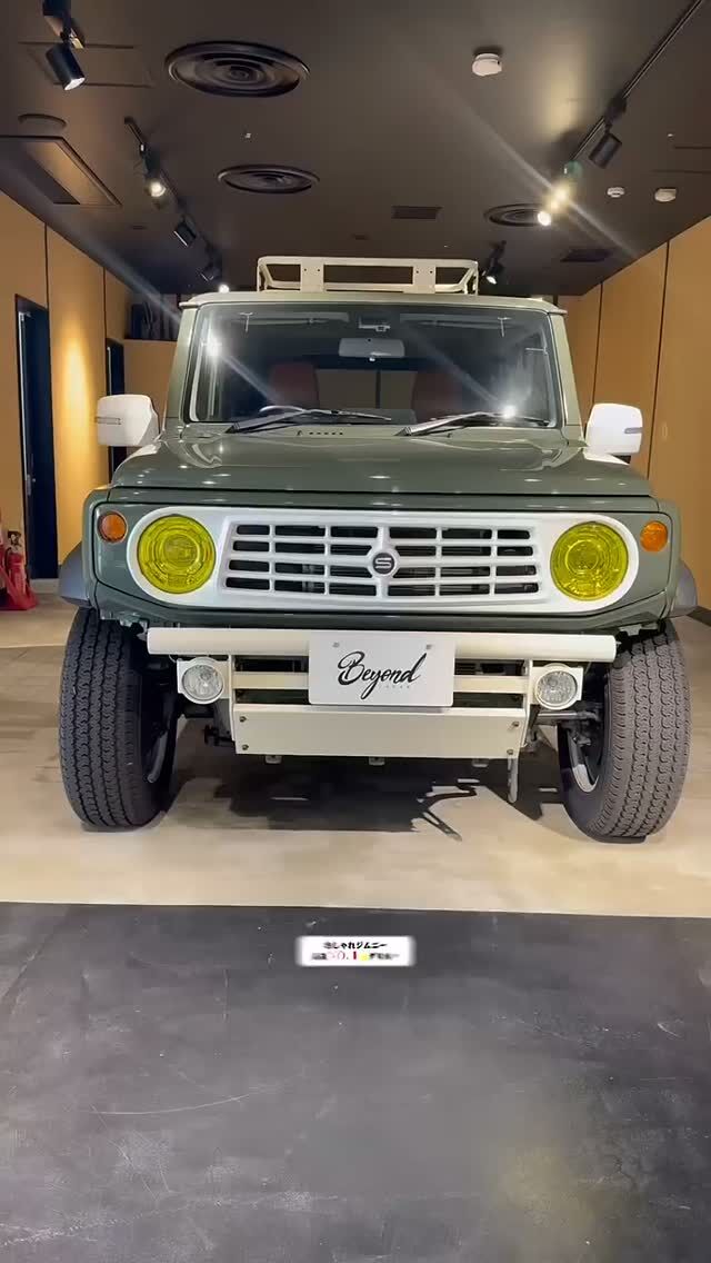 BEYOND JAPAN公式🚗✨
▶ 公式サイト
https://beyond-jpn.com/
▶ 公式オンラインショップ
https://shop.beyond-jpn.com/
#jimny #jb64 #jb74 #jimnycustom #jimny4x4