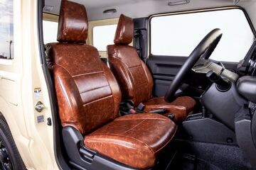 PUブラウン🌴

シートカバー PUブラウン ジムニー 
JB64/JB74/JC74（フロントのみ）

#jimny #ジムニー #jb64 #jb74 #jc74